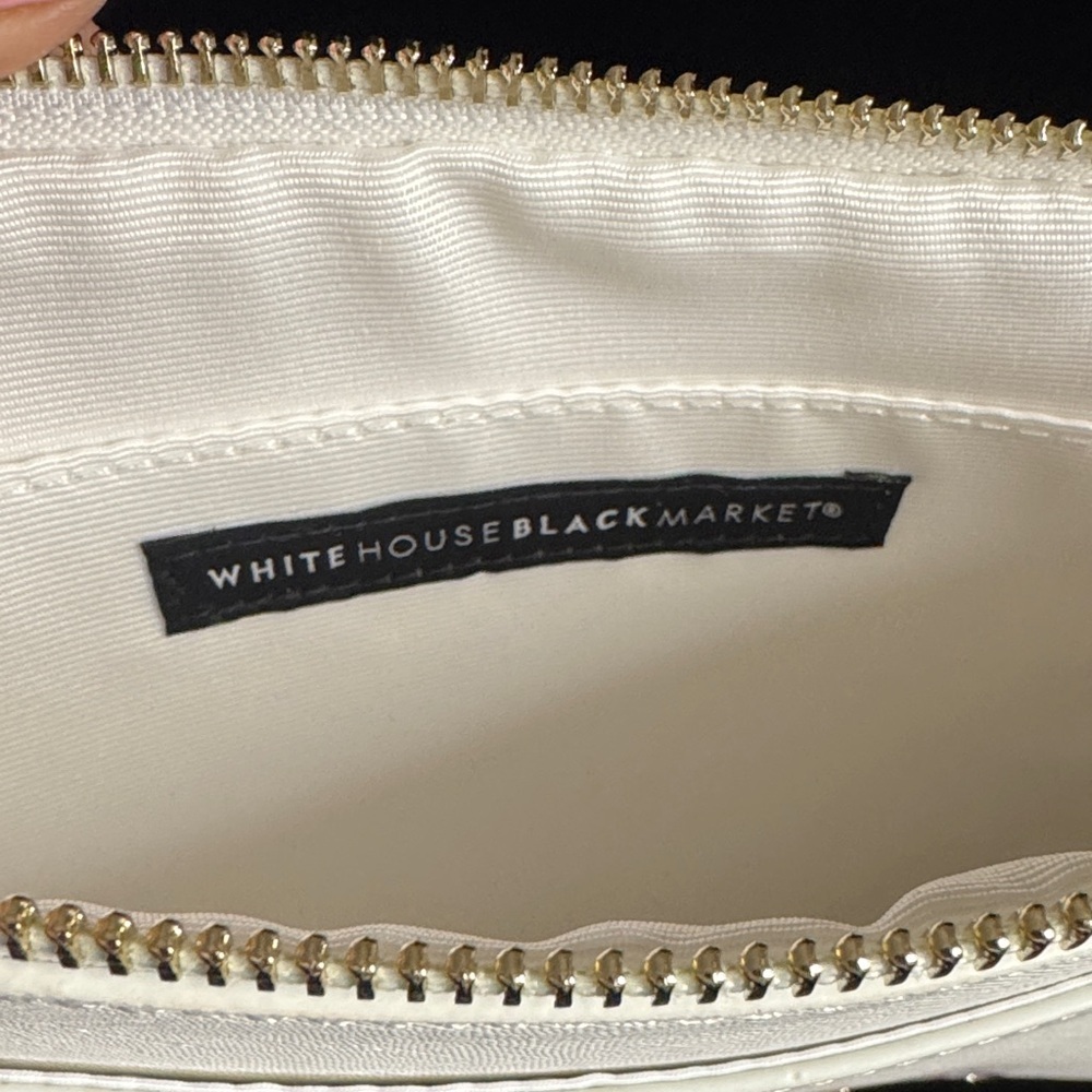 White House Black Market Floral Studded Wristlet - Picture 5 of 6